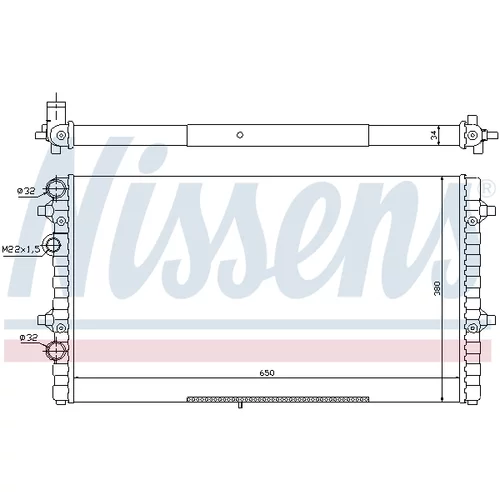 Chladič motora 67302 /NISSENS/ - obr. 4