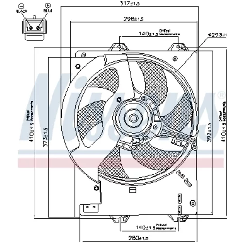 Ventilátor chladenia motora 85267 /NISSENS/ - obr. 5