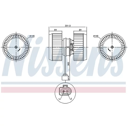Vnútorný ventilátor 87238 /NISSENS/ - obr. 5