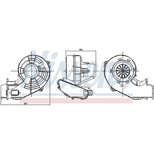 Vnútorný ventilátor 87247 /NISSENS/ - obr. 5