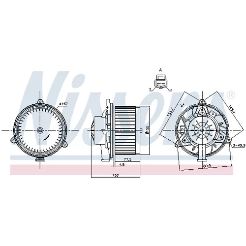 Vnútorný ventilátor 87248 /NISSENS/ - obr. 5