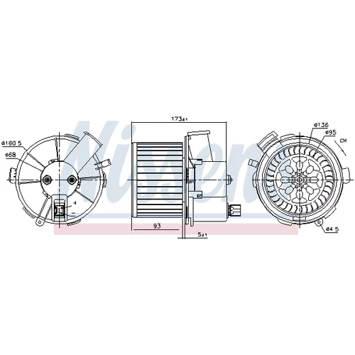 Vnútorný ventilátor 87482 /NISSENS/ - obr. 4