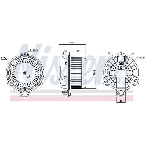 Vnútorný ventilátor 87723 /NISSENS/ - obr. 5