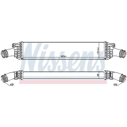 Chladič plniaceho vzduchu 96567 /NISSENS/ - obr. 4