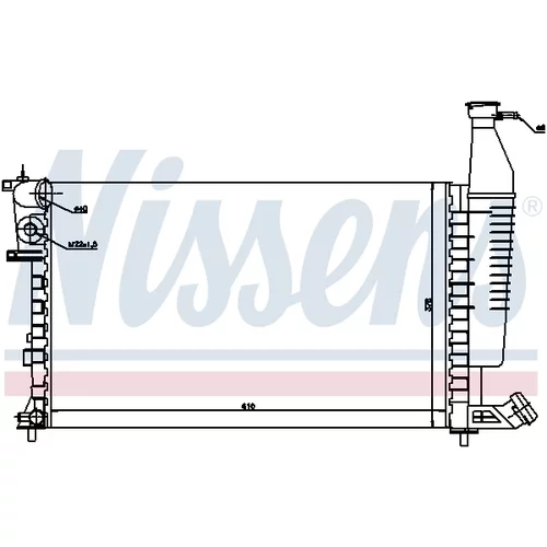 Chladič motora 63547 /NISSENS/ - obr. 4