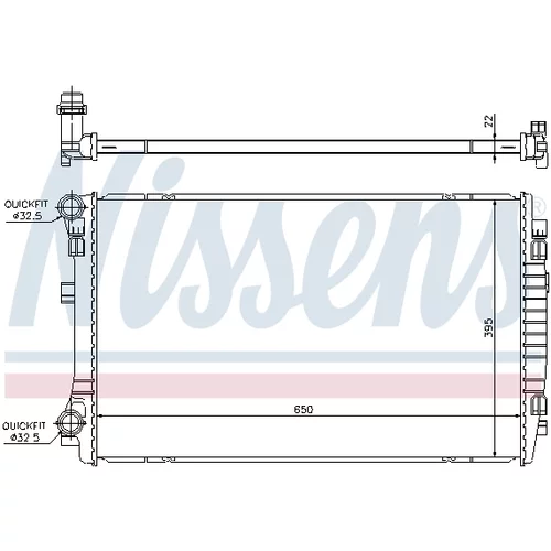 Chladič motora 65303 /NISSENS/ - obr. 4