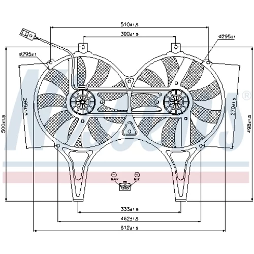 Ventilátor chladenia motora 85149 /NISSENS/ - obr. 5
