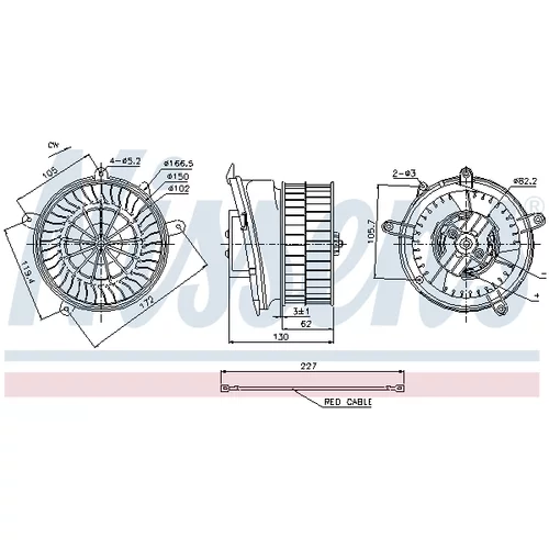 Vnútorný ventilátor 87152 /NISSENS/ - obr. 5