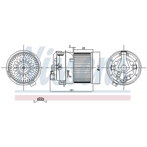Vnútorný ventilátor 87258 /NISSENS/ - obr. 4