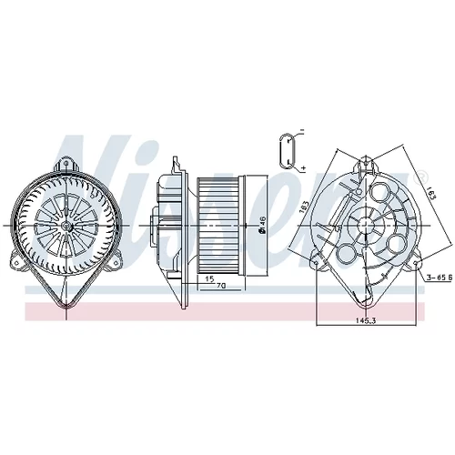 Vnútorný ventilátor 87265 /NISSENS/ - obr. 5