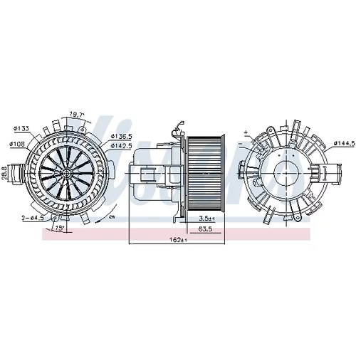 Vnútorný ventilátor 87763 /NISSENS/ - obr. 5