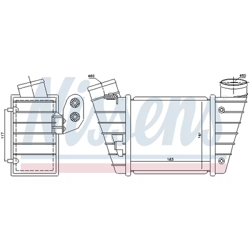 Chladič plniaceho vzduchu 96746 /NISSENS/ - obr. 5