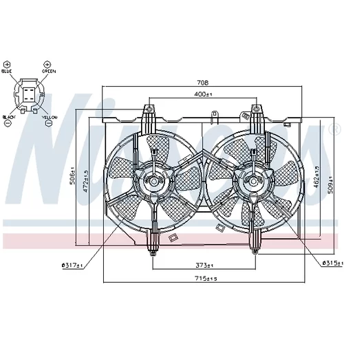 Ventilátor chladenia motora 85279 /NISSENS/ - obr. 5