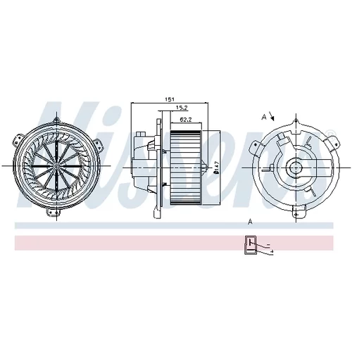 Vnútorný ventilátor 87056 /NISSENS/ - obr. 5
