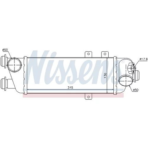 Chladič plniaceho vzduchu 96562 /NISSENS/ - obr. 5