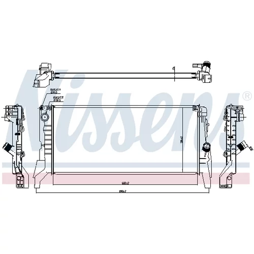 Chladič motora 60861 /NISSENS/ - obr. 5