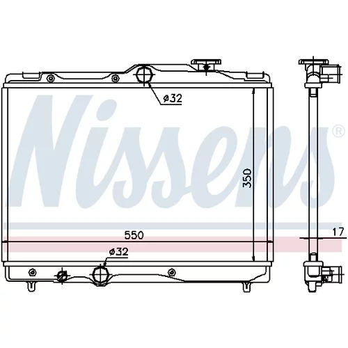 Chladič motora 64839 /NISSENS/ - obr. 4