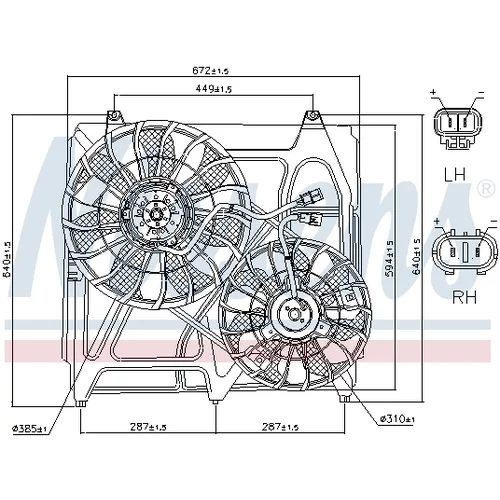 Ventilátor chladenia motora 85271 /NISSENS/ - obr. 5