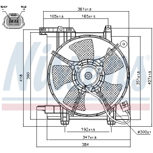 Ventilátor chladenia motora 85493 /NISSENS/ - obr. 5
