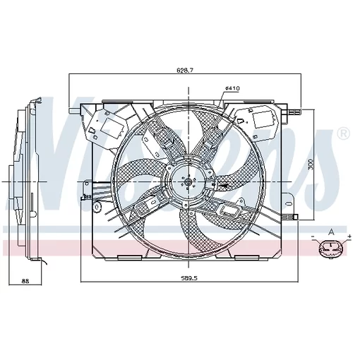 Ventilátor chladenia motora 85926 /NISSENS/ - obr. 5