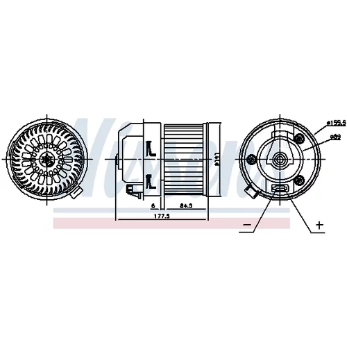 Vnútorný ventilátor 87399 /NISSENS/ - obr. 5