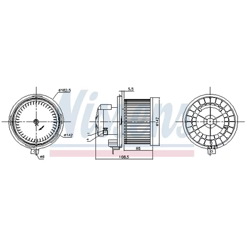 Vnútorný ventilátor 87415 /NISSENS/ - obr. 5