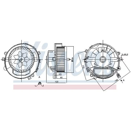 Vnútorný ventilátor 87426 /NISSENS/ - obr. 5