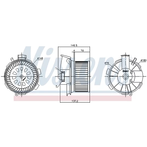 Vnútorný ventilátor 87744 /NISSENS/ - obr. 5