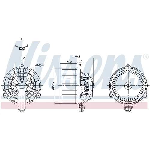 Vnútorný ventilátor 87819 /NISSENS/ - obr. 4