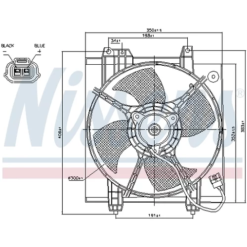 Ventilátor chladenia motora 85494 /NISSENS/ - obr. 5