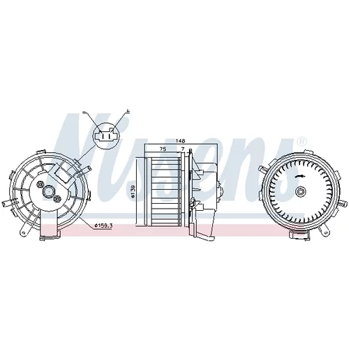 Vnútorný ventilátor 87292 /NISSENS/ - obr. 5