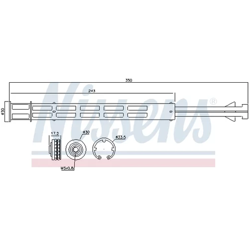 Vysúšač klimatizácie 95358 /NISSENS/ - obr. 5
