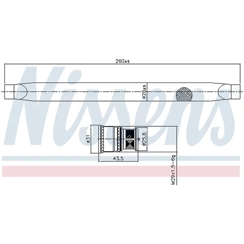 Vysúšač klimatizácie 95764 /NISSENS/ - obr. 4