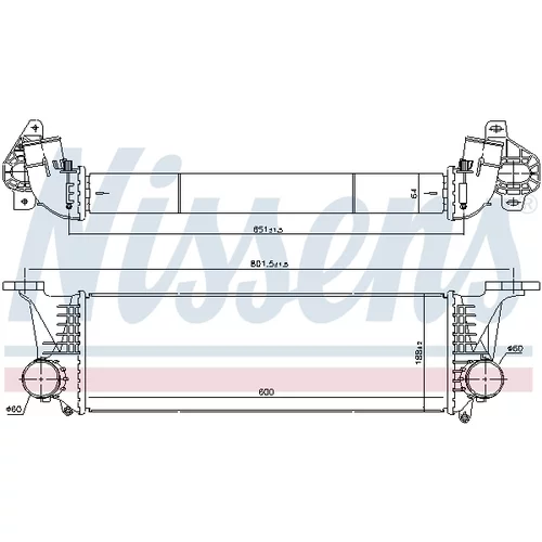 Chladič plniaceho vzduchu 96246 /NISSENS/ - obr. 5