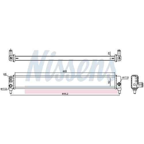 Chladič motora 646944 /NISSENS/ - obr. 6