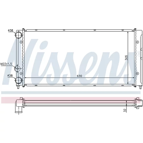 Chladič motora 65236 /NISSENS/ - obr. 4