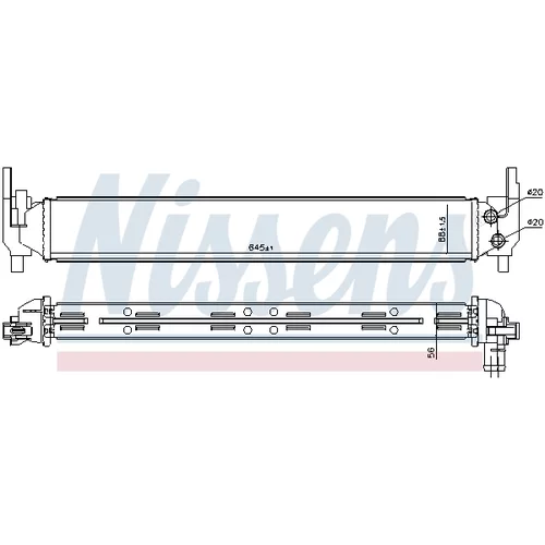 Chladič motora 65331 /NISSENS/ - obr. 5