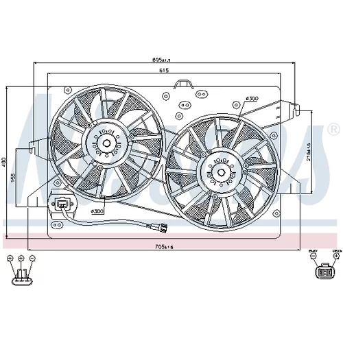 Ventilátor chladenia motora 85483 /NISSENS/ - obr. 7