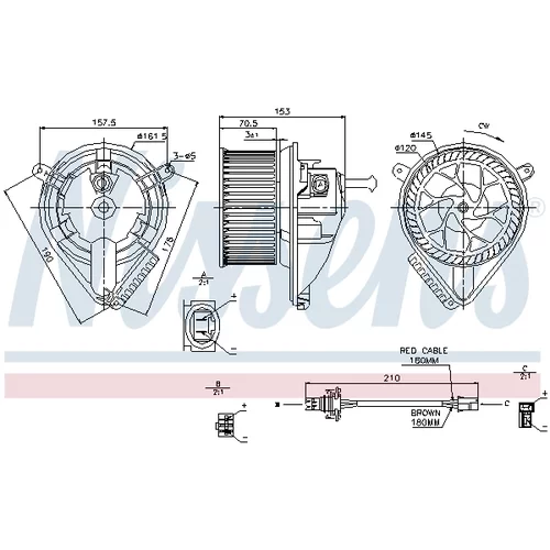 Vnútorný ventilátor 87039 /NISSENS/ - obr. 5