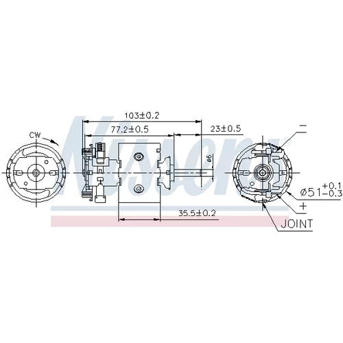 Vnútorný ventilátor 87097 /NISSENS/ - obr. 4