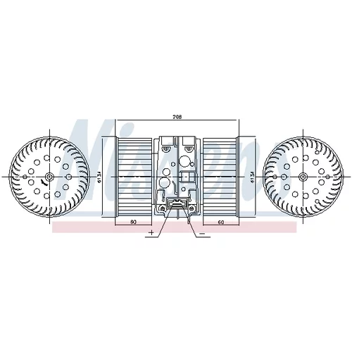 Vnútorný ventilátor 87448 /NISSENS/ - obr. 4