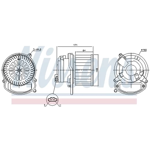 Vnútorný ventilátor 87506 /NISSENS/ - obr. 5