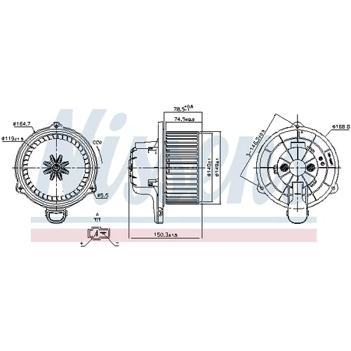 Vnútorný ventilátor 87510 /NISSENS/ - obr. 5
