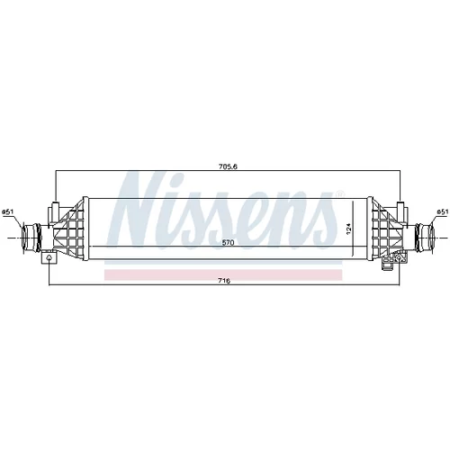 Chladič plniaceho vzduchu 96375 /NISSENS/ - obr. 5