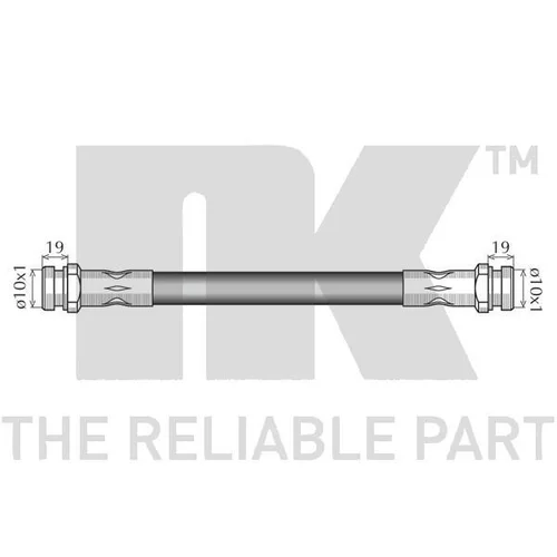 Brzdová hadica 853043 /NK/ - obr. 3
