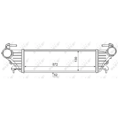 Chladič plniaceho vzduchu 30340 /NRF/ - obr. 4