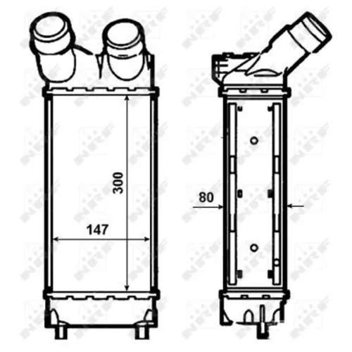 Chladič plniaceho vzduchu 30479 /NRF/ - obr. 4