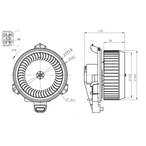 Vnútorný ventilátor 34289 /NRF/ - obr. 4
