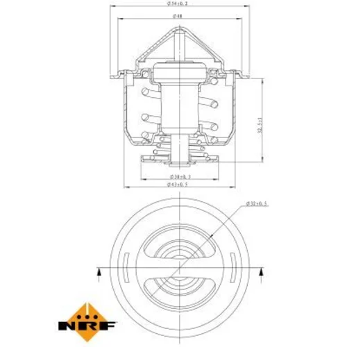 Termostat chladenia 725148 /NRF/ - obr. 5