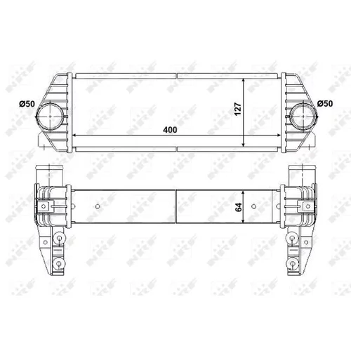 Chladič plniaceho vzduchu 30516 /NRF/ - obr. 4